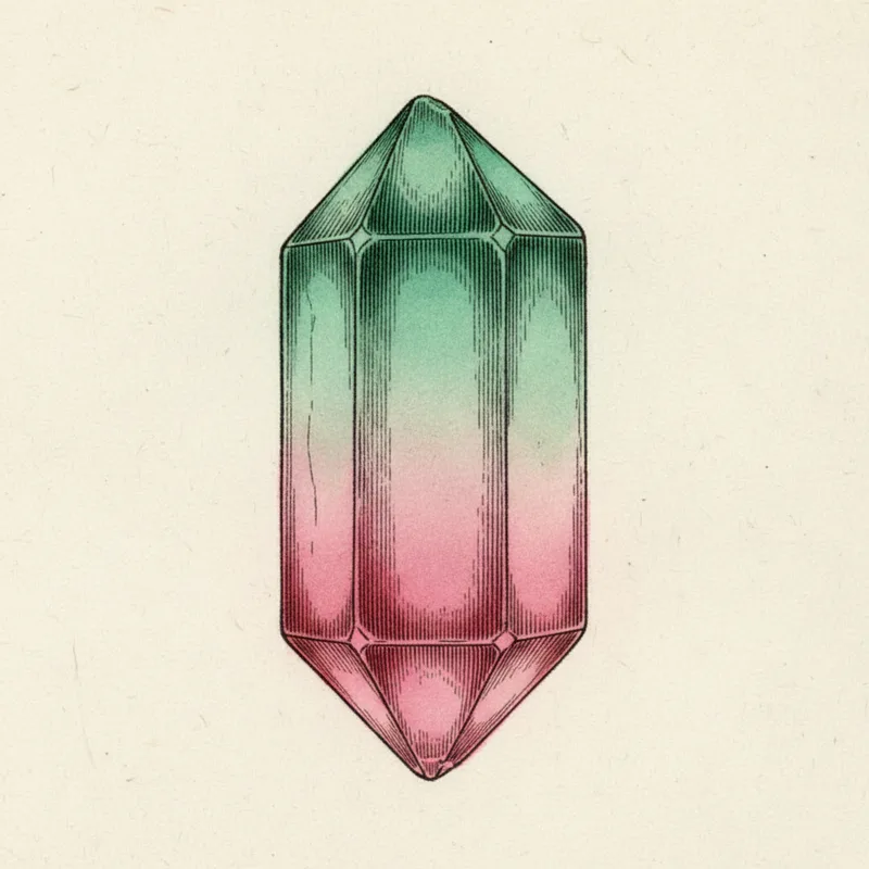Bi-Color Tourmaline