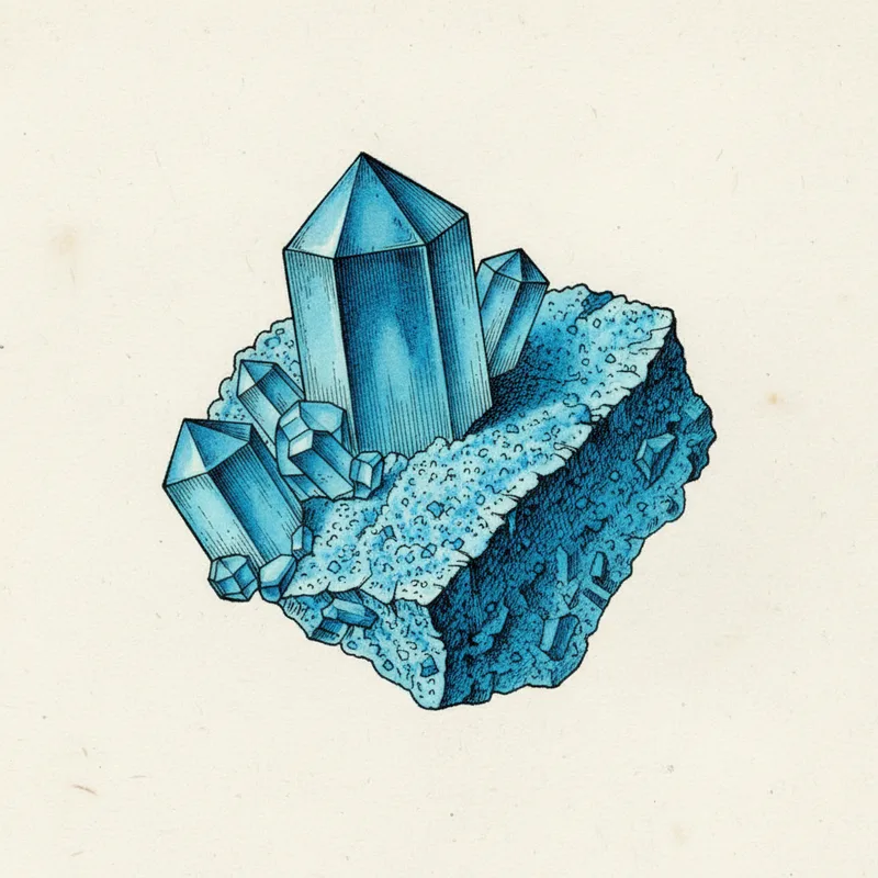 Blue Apatite