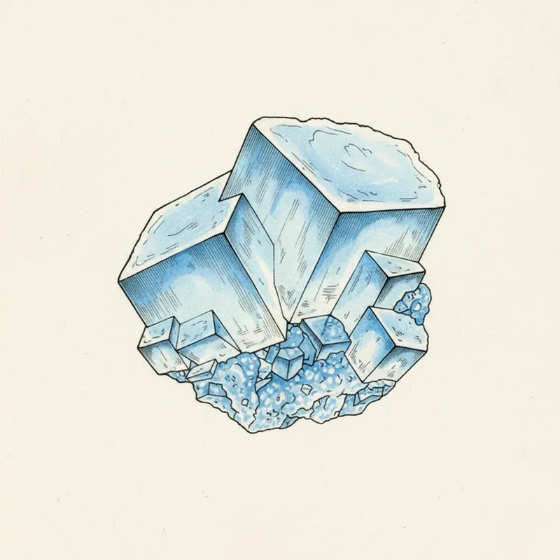 Blue Calcite