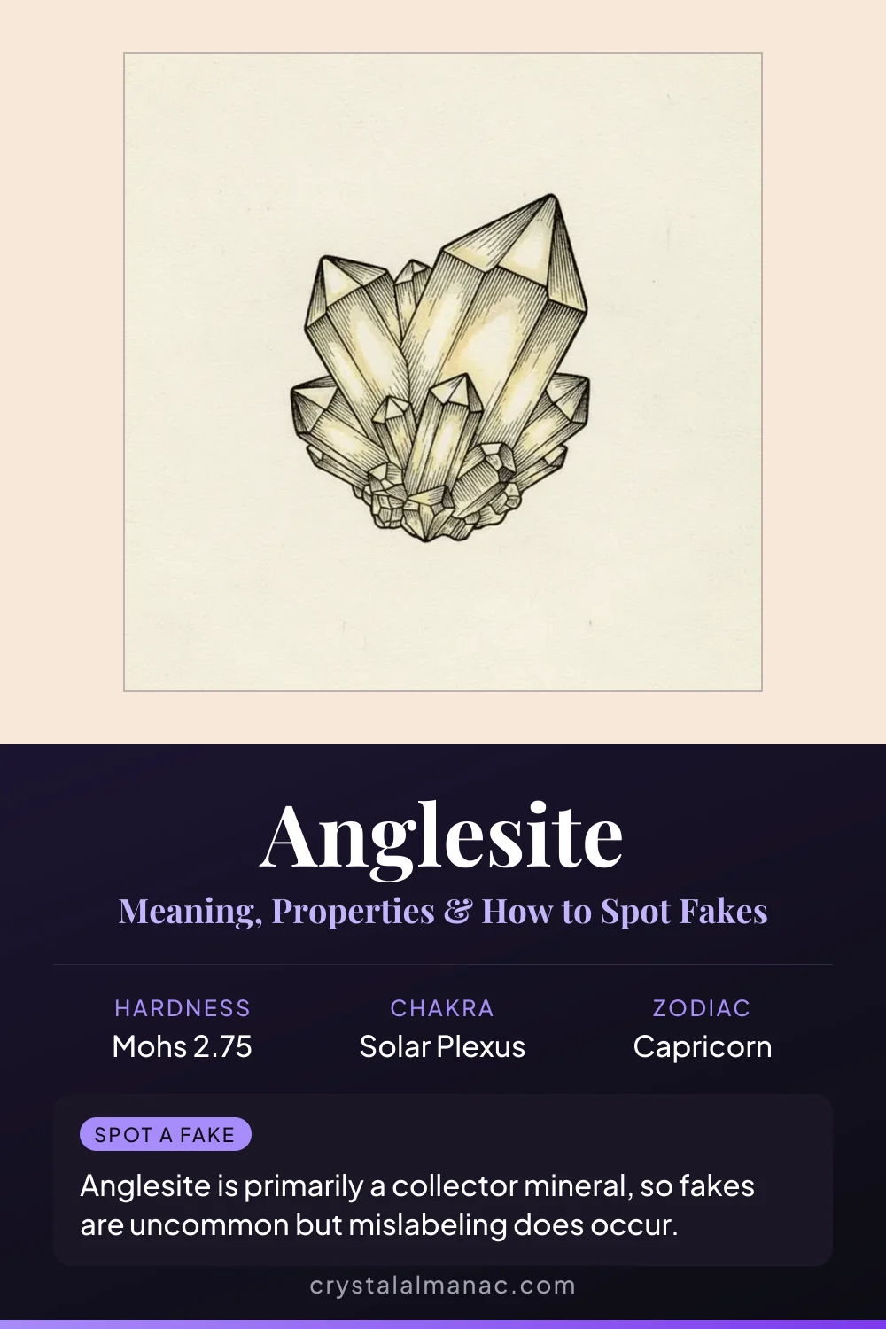 Anglesite - The Lead Crystal Jewel - Pinterest pin