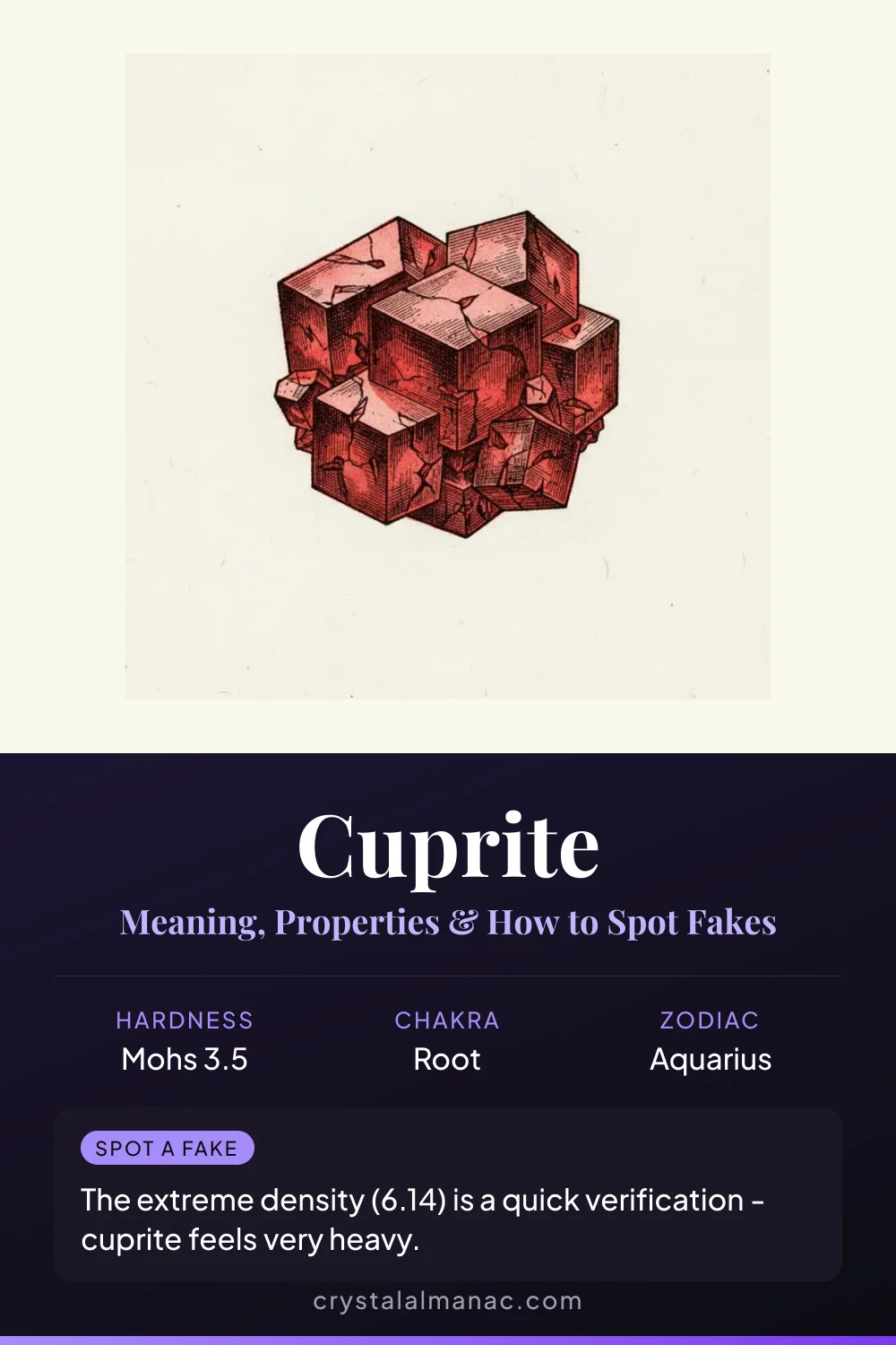 Cuprite - The Ruby Copper - Pinterest pin
