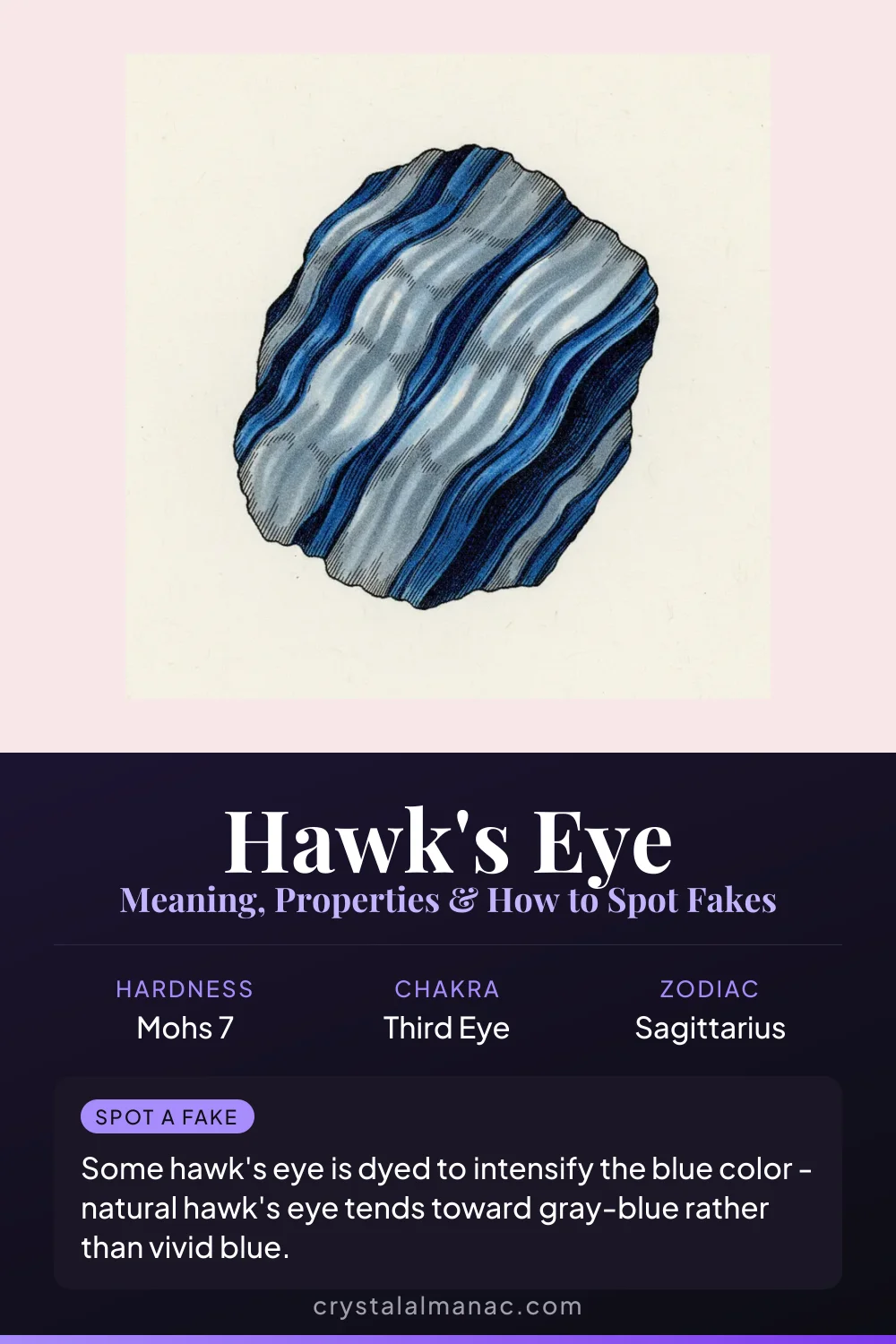 Hawk's Eye - The Stone of Vision - Pinterest pin