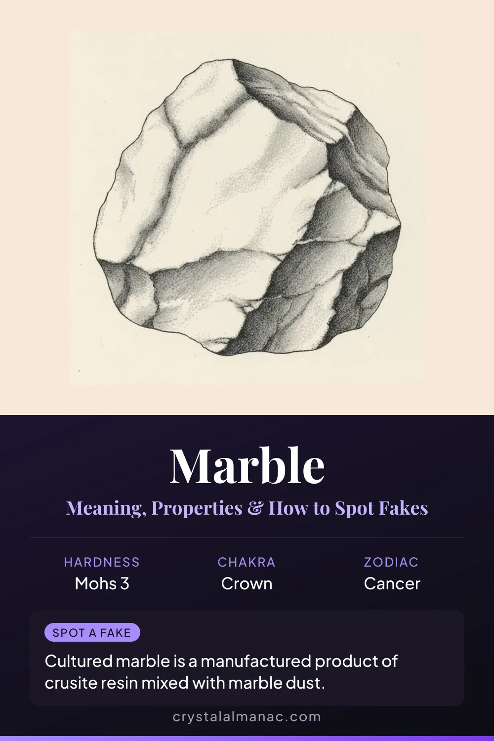 Marble - The Sculptor's Canvas - Pinterest pin