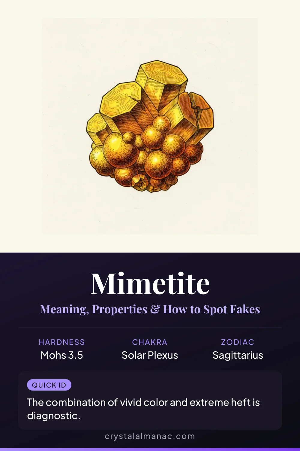 Mimetite - The Imitator - Pinterest pin