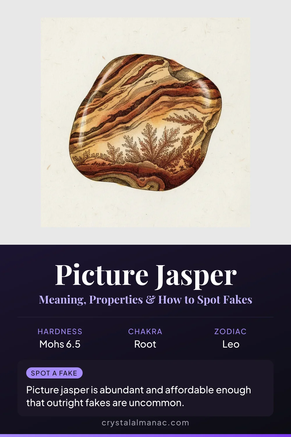 Picture Jasper - Nature's Landscape Painter - Pinterest pin
