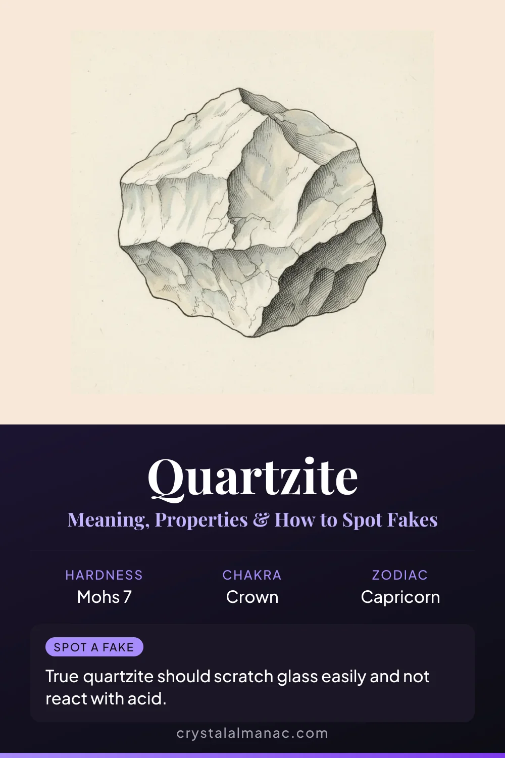 Quartzite - The Indestructible Sandstone - Pinterest pin