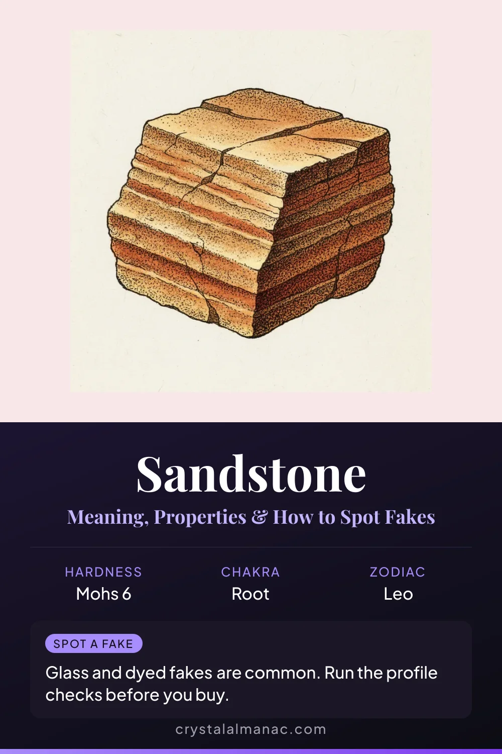 Sandstone - The Desert Archive - Pinterest pin