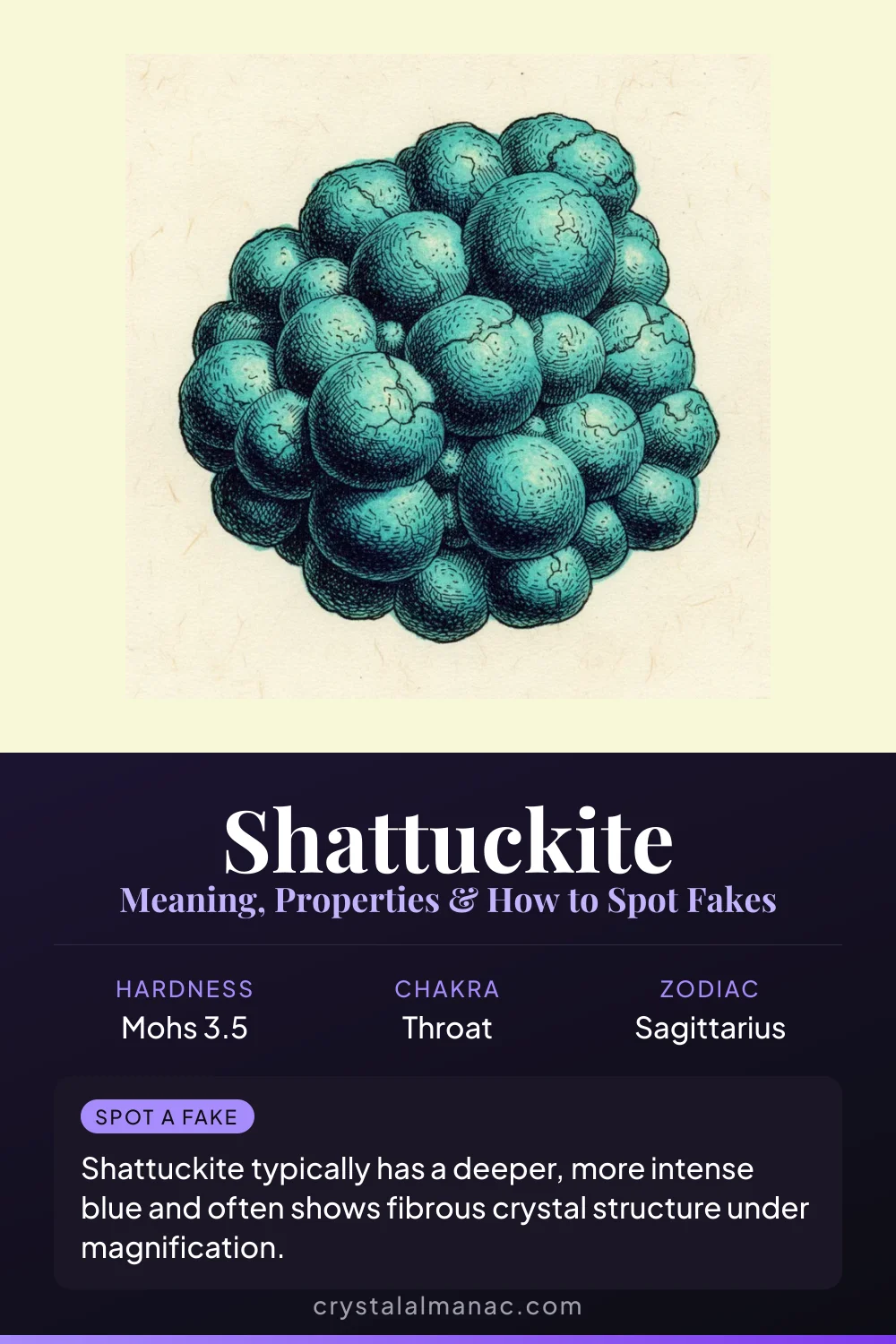Shattuckite - The Copper Prophet - Pinterest pin
