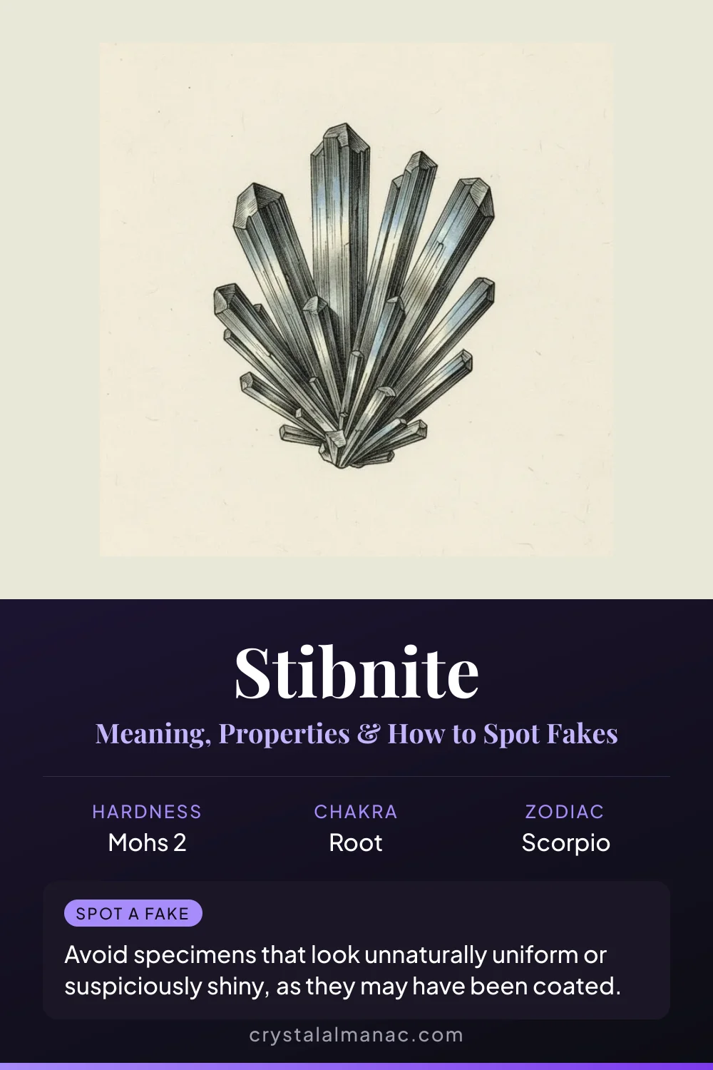 Stibnite - The Sword of Shadows - Pinterest pin