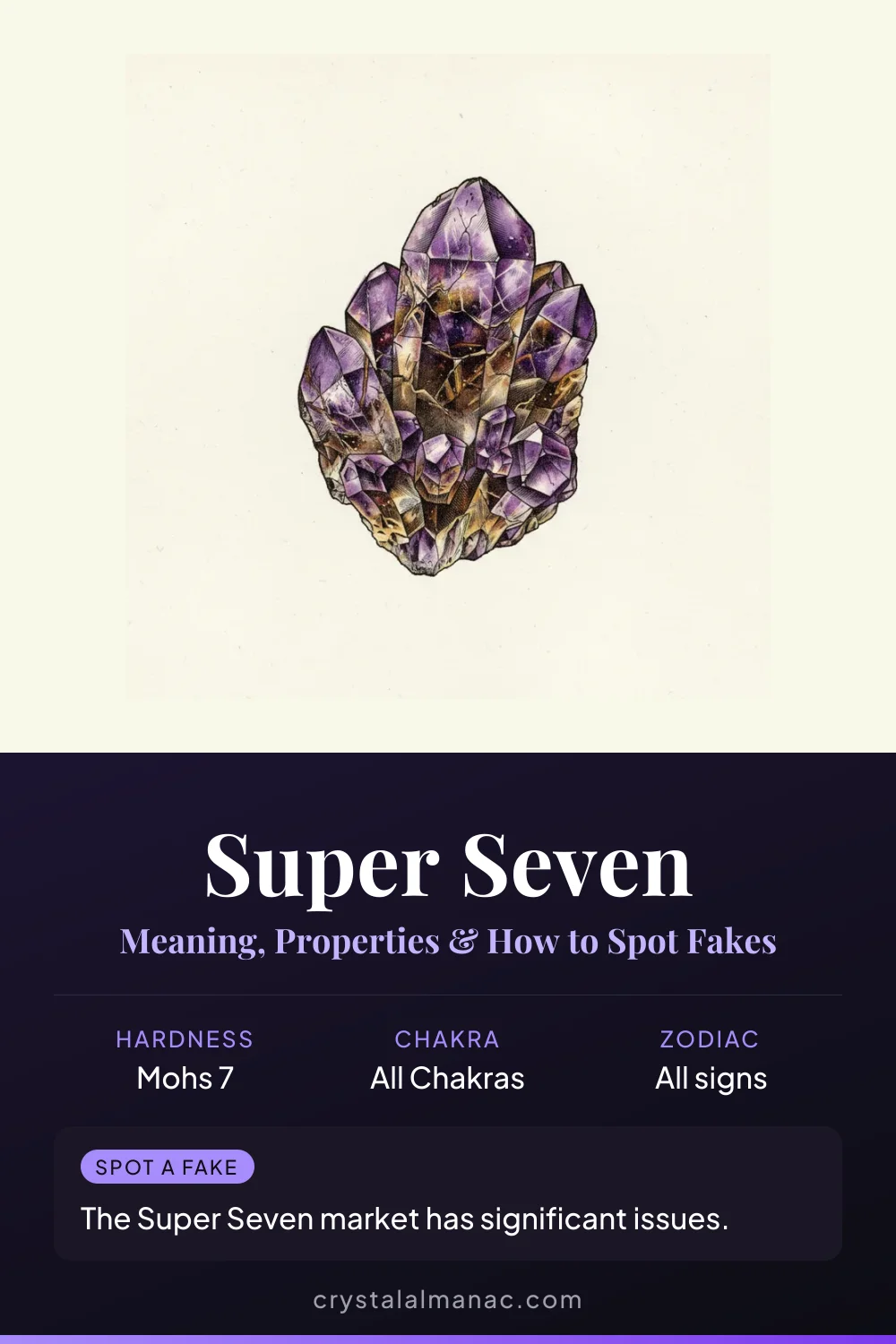 Super Seven - The Sacred Seven - Pinterest pin