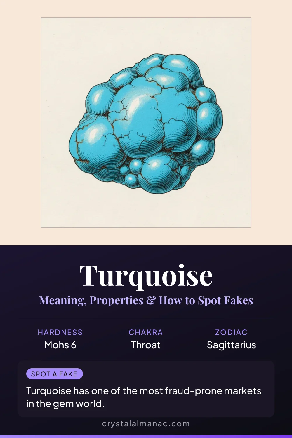 Turquoise - The Sky Stone - Pinterest pin